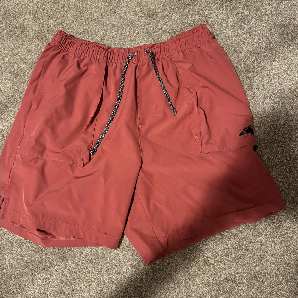 Mountain Hardwear Red Shorts